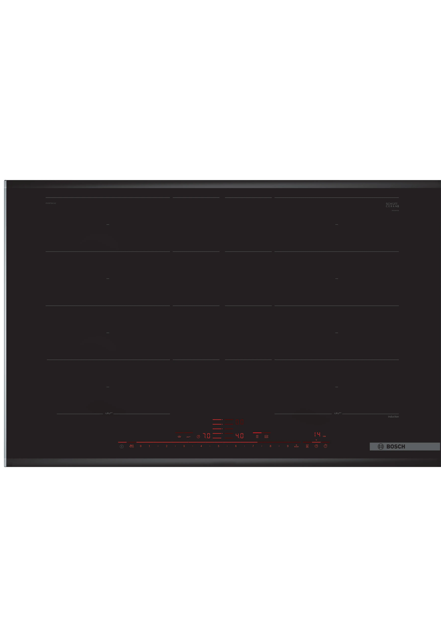 BOSCH PXY875DC5Z indukcijas plīts